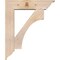 Ekena Millwork Westlake Traditional Smooth Bracket w/ Offset Brace, Douglas Fir, 7 1/2"W x 30"D x 36"H BKT0806X30X36WTL01SDF - alternate 3